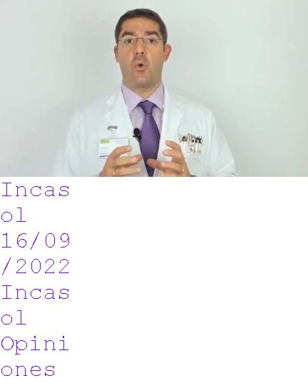 para que sirve incasol medicamento